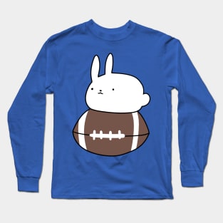 Little Bunny and Football Long Sleeve T-Shirt